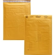 Alliance Rubber Kraft Bubble Mailer, Size #4, Pack of 25