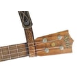 thumbnail image 3 of Walker & Williams AT-2 Brown Carving Leather Acoustic Guitar Strap Button Headstock Adaptor, 3 of 6