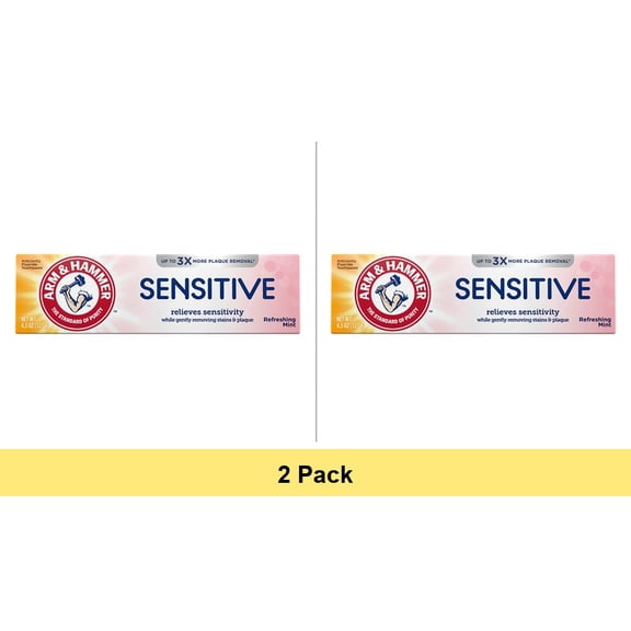 ARM & HAMMER Sensitive Teeth & Gums Toothpaste 4.5 oz - 2 Pack