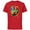 Red, variant on Marvel Avengers Comic Super Heroes 9th Birthday - Short Sleeve Cotton T-Shirt for Adults - Customized-Yellow