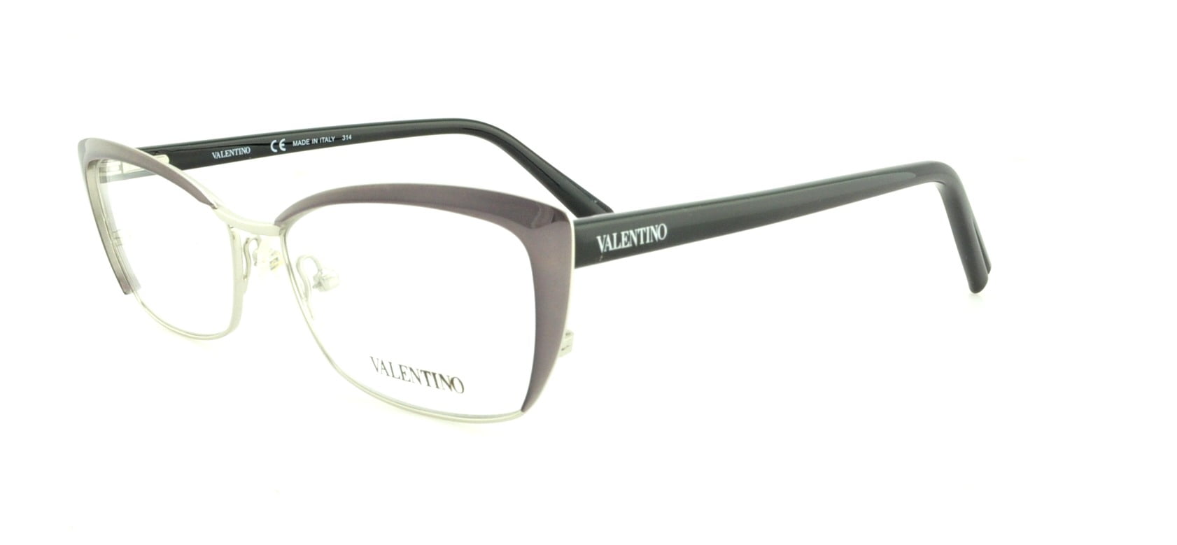 VALENTINO Eyeglasses V2122 060 Gunmetal 52MM - Walmart.com
