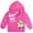 Pink, variant on CoComelon JJ Toddler Girls Fleece Zip Up Hoodie Infant to Toddler