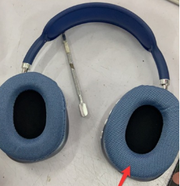 Toyella P9MAX Bluetooth Headphone Head-mounted Headset Wireless Bluetooth  Headset Electronic Supplies Metal Blue
