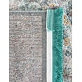 thumbnail image 7 of Unique Loom Baracoa Collection Area Rug - Prado (4' 3" x 6' 1" Rectangle Gray/Blue), 7 of 7