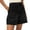 Black, variant on Breezora Women's High Waist Loose Denim Shorts with Elastic Waist - Baggy Jeans Shorts, Casual Summer Hot Pants