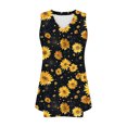 thumbnail image 6 of GaThRRgYP Summer Tank Tops for Women,Women's Sleeveless V-Neck Blouse,Fashion Women's Spring/Summer Solid Color Casual V-neck Sleeveless Top Tank Top Yellow M, 6 of 6