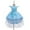 Blue, variant on XBASW 3-12T Flower Girl Dress for Toddler Kids Tulle Formal Trailing Princess Dresses Birthday Party Wedding Formal Gown for Baby