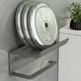 thumbnail image 4 of Bathroom Roll Paper Holder Washroom Tissue Roll Holder Toilet Paper Roll Holder Rack with Shelf, 4 of 6