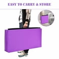 thumbnail image 4 of Costway 4'x8'x2'' Gymnastics Yoga Mat Thick Folding Panel Gym Purple/Pink, 4 of 6