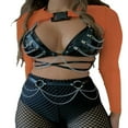 thumbnail image 1 of PENGXIANG Ladies Summer Short Top  Front Buckle Long Sleeve Smock Clothes, 1 of 2
