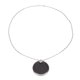 thumbnail image 1 of Collares de piedra volcánica, collar con colgante de piedra volcánica, colgante volcánico de energía negativa, colgante para hombre, piedra volcánica, rendimiento de primer nivel, 1 of 8