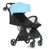 Dream On Me Insta Auto Fold Stroller | Portable Traveling Stroller | One Touch Fold | Compact Perfect For Plane In Blue