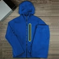 thumbnail image 4 of QQAMB 2 Piece Tracksuit Outfits for Men Fashion Colorblock Zipper Hoodie Jacket Matching Jogging Hiking Sweatsuit, 4 of 5