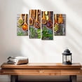 thumbnail image 2 of Elephant Stock Herbs And Spices Wall Art - Horizontal Multi Panel Canvas - Dining Room Wall Decor - Food And Drink Multi Panel - Gray And Green Decor - 24" x 14", 2 of 4