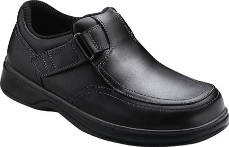 mens black walking shoes