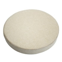 Kabnic 15" Round Seat Chair Stool Cushion Pad Foam Cushion Non Slip Soft and Comfortable Office Round Cushion, Washable