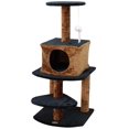thumbnail image 4 of Go Pet Club Arbre à Chatons 40 Pouces, Noir, 20 Po, 4 of 9