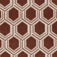 thumbnail image 2 of Milliken Imagine Area Rug VENETO Veneto Cordovan Scales Nonobjective 2' 8" x 3' 10" Rectangle, 2 of 3