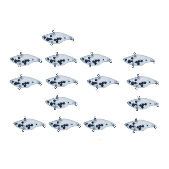 WE-POLUJ Lure Blanks Unpainted Swimbait Crankbait Topwater DIY Lures for Salmon Fishing