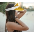 thumbnail image 2 of Nicky Bigs Novelties Clear Colored Plastic Sun Visors Hat - Casino Dealer Poker - Beach Sunhat Tennis Golf Visor for Women, 2 of 7