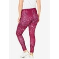 thumbnail image 2 of Woman Within Plus Size Stretch Cotton Cozy Legging, 2 of 4