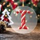 thumbnail image 4 of Personalized DIY Christmas Tree Ornaments 26 Letter Acrylic Hanging Decorations, 4 of 9