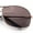 Gold - Brown, variant on Mens Classic Air Force Officer Agent Metal Rim Cop Sunglasses Silver - Silver Mirror
