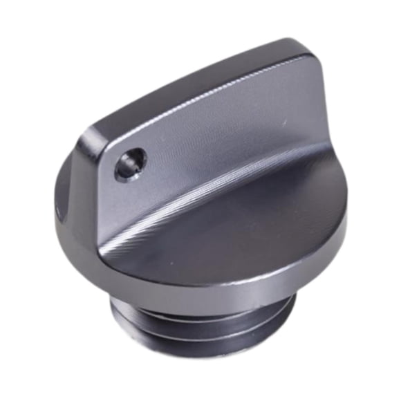 funtasica Motorcycles Engine Oil Filler Aluminum Alloy Accessories for Yamaha Yzf Gray