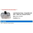 thumbnail image 2 of Leak Detection Pump - Compatible with 2007 - 2008, 2017 Chrysler Pacifica, 2 of 2