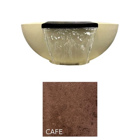 Prism Hardscapes Moderno 2 Fire Water Bowl With PH Ignite in Cafe - NG