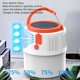 thumbnail image 4 of Lámpara De Camping Ranuras Usb Solares Cuatro Modos De Luz Control Remoto Linterna Portátil sonducket HA015472-00, 4 of 6