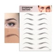 thumbnail image 2 of Tatuaje Pegatinas para cejas Cejas permanentes a prueba de agua Tatuajes de cejas de imitación MABOTO  Etiqueta engomada de la ce, 2 of 7