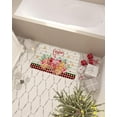 thumbnail image 6 of Christmas Kitchen Mat Rug Set of 2 Hot Cocoa Gingerbread Man Plaid Pine Needles Runner Rug Anti-Fatigue Comfort Memory Foam Standing Mat Non-Slip Floor Door Mat for Bathroom Bedroom 18x30in+18x60in, 6 of 6