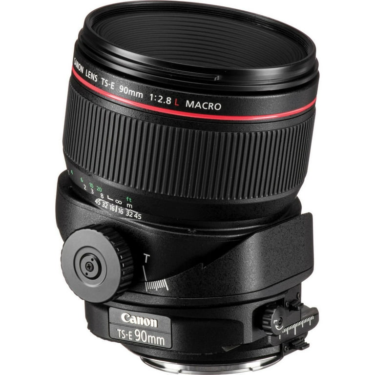 Canon TS-E 90mm f/2.8L Macro Tilt-Shift Lens - Walmart.com