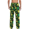 thumbnail image 2 of GZHJMY St. Patrick's Day Pajama Pants for Men, Lounge Pants Lightweight Men Pajama Bottoms with Drawstring Pockets, Christmas New Year Birthday Gifts, X-Large, 2 of 6
