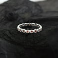 thumbnail image 5 of Garnet Eternity Bands, 5 of 12