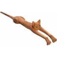 thumbnail image 3 of Funny Wooden Cat-shaped Back Scratcher With Long Handle Back Scratcher Massage Tool, 3 of 4