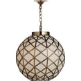 thumbnail image 5 of Currey And Company 9000-1232 Polyhedron 21" Wide Pendant - White, 5 of 7