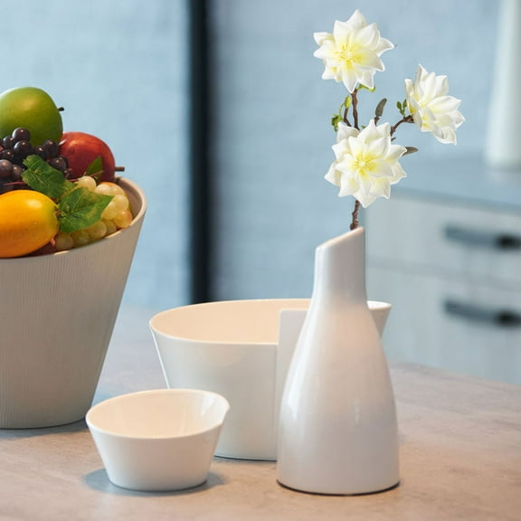 3 Magnolia flowers*1 Clearance! Artificial Peach 3 Large Heads with Stem Faux Flower Decor for Vase Bouquet Home Living Room Indoor Outdoor Wedding Spring Summer All DIY Decoration Arrang