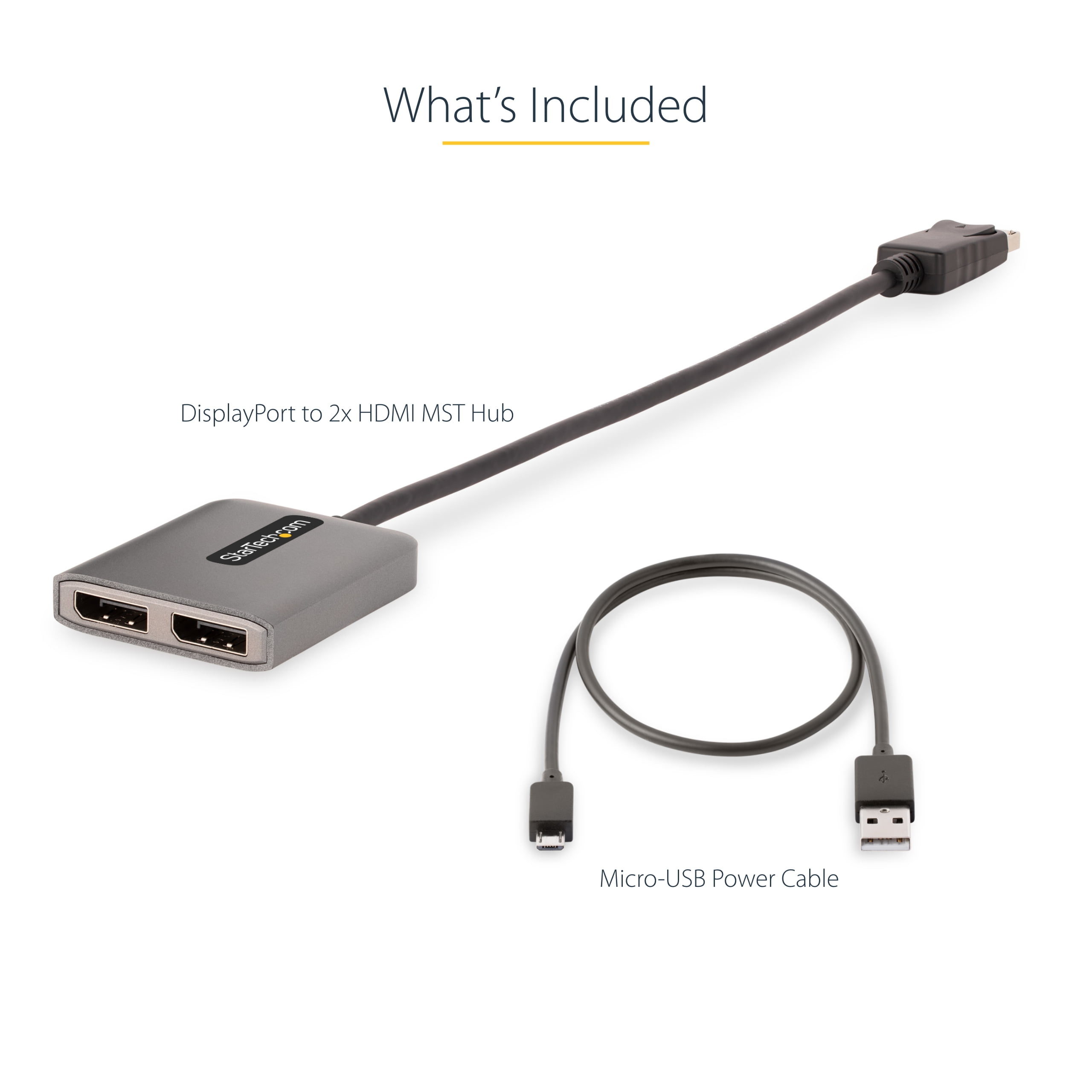 DisplayPort vers double DisplayPort 8K MST - UPTab