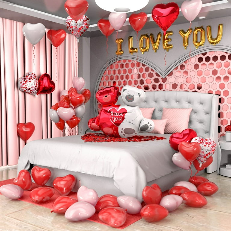 Valentine's Day decoration ideas for 2023: Balloon arches, rose petals,  confetti & more