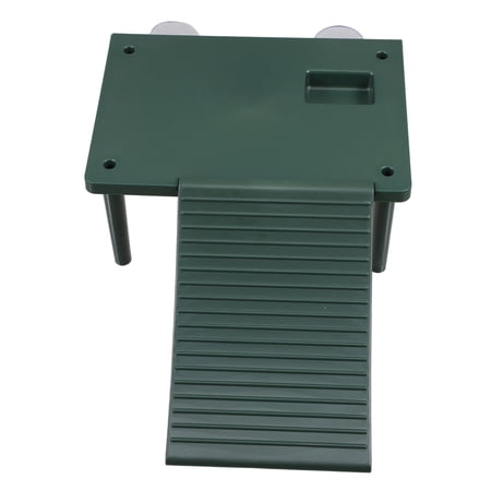 Turtle Basking Platform Aquatic Turtles Floating Dock With Climbing Ramp Reptile Habitat Accessories For Turtle Tank Supplies Sun Terrace Suction Cups Reptile Habitat Accessory