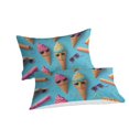 thumbnail image 2 of 3D Ice Cream Printed Comforter Cover Set Children Adult Unique Design Bedding Set Bedroom Decor,Twin (68"x86"), 2 of 5