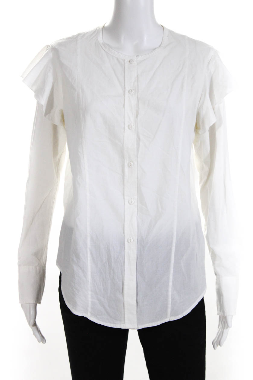 off white button down