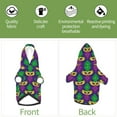 thumbnail image 6 of Haiem Mardi Gras Carnival3 for Winter Dog Hoodie Sweatshirts with Pockets Warm Dog Clothes for Small Dogs Chihuahua-X-Small, 6 of 7