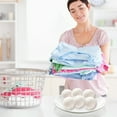 thumbnail image 1 of Felt Ball,Dryer Laundry Eco Reusable Static Free Wool Balls Clothes Eco Softener Time 6pcs Wool Clothes Dryer Laundry Time Reusable Static Laundry Eco Softener Wool Dryer Ball Balls Clothes Dryer, 1 of 6