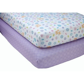 American Baby Company Heavenly Soft Chamois Chenille Crib Sheet