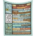 thumbnail image 1 of LHSHID Mubpean Daughter Gift from Mom Daughter Gifts Blanket Gifts for Daughter Birthday Gifts for Daughter to My Daughter Blanket Adult Daughter Birthday Gifts Ideas Daughter Blankets 40x50in, 1 of 6
