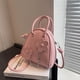 thumbnail image 4 of Bolso bandolera de PU con cremallera, bolso de hombro impermeable para mujer, regalos (rosa) Ehuebsd Para Estrenar, 4 of 9