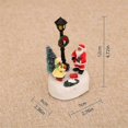 thumbnail image 3 of Light up LED Street Lamp Christmas Ornament Illuminated LED Christmas Desk Lamp, 3 of 5
